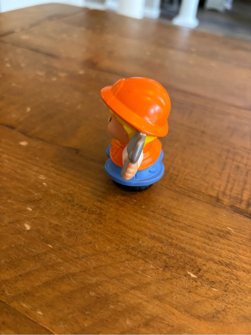 Fisher Price Little People construction worker Eddie as is